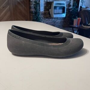 Crocs Women’s Size 10 Black Mammoth Ballet Flat Shoes